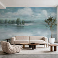 Cloud Horizon Mural Wallpaper - room preview 06