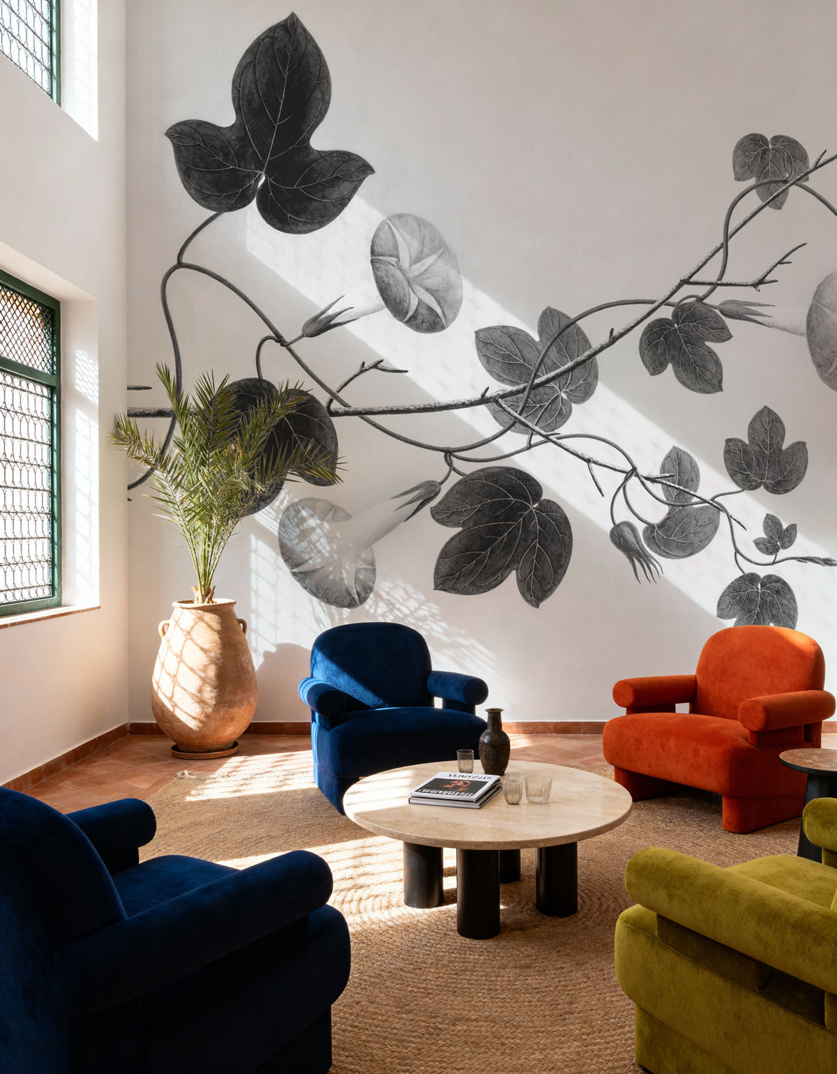 Botanical VI Mural Wallpaper - room preview 06