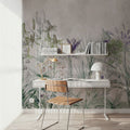 Field of Dreams Deep Purple Mural Wallpaper - room preview 06