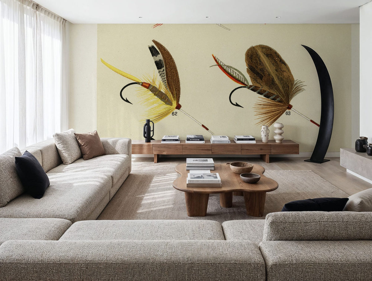 Lake Flies Mural Wallpaper - room preview 06