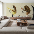 Lake Flies Mural Wallpaper - room preview 06