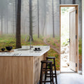 Foggy Forest Mural Wallpaper - room preview 06