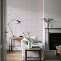 Ocean Dreams Purple Mural Wallpaper - room preview 06