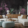 Field of Dreams Dark Bright Green Mural Wallpaper - room preview 06