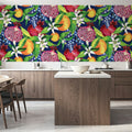Midnight Harvest Mural Wallpaper - room preview 06