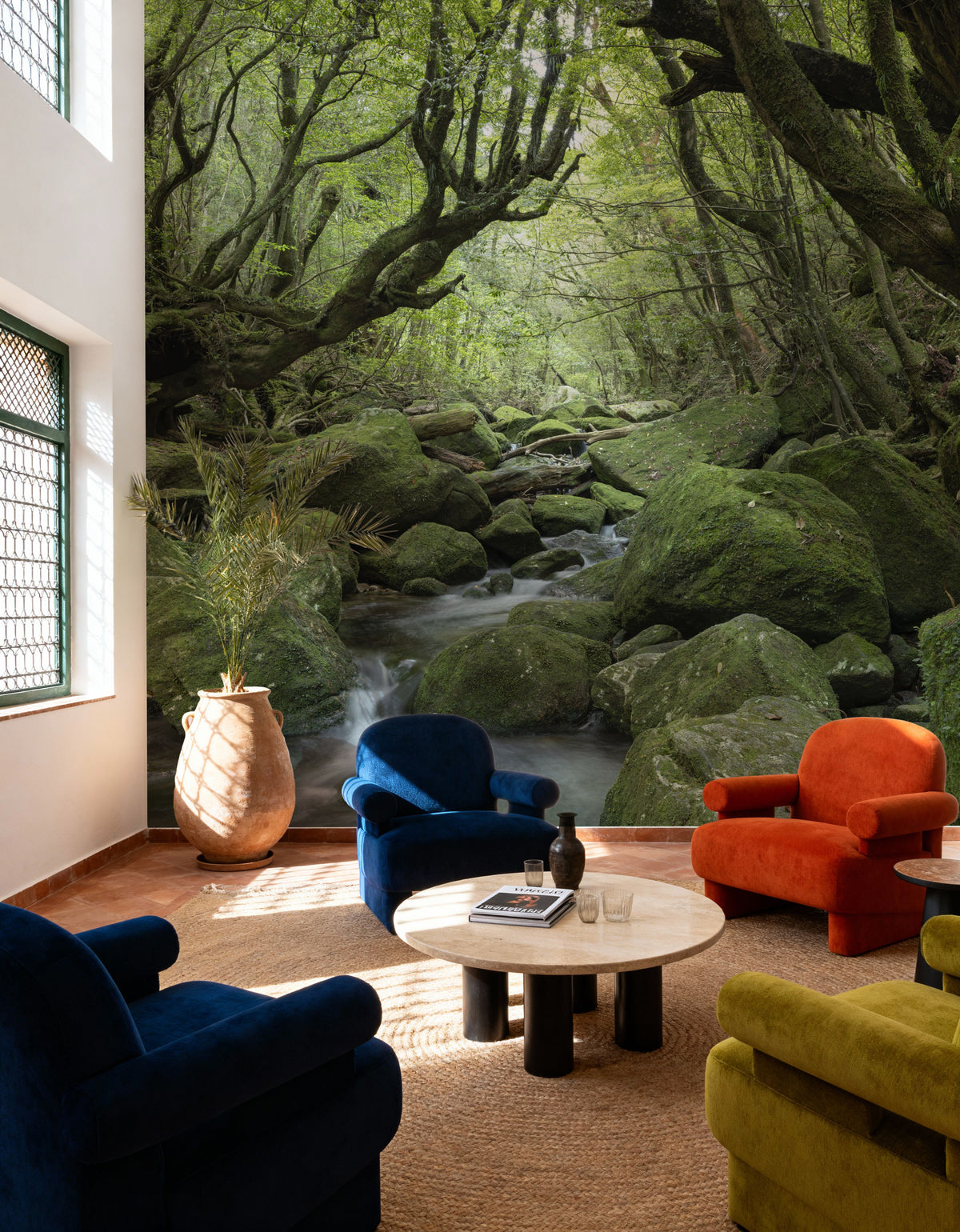 Forest Exploring Mural Wallpaper - room preview 06