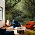 Forest Exploring Mural Wallpaper - room preview 06