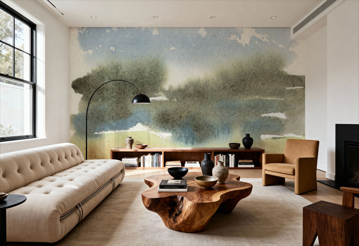 Cod Abstract Mural Wallpaper - room preview 06