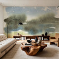 Cod Abstract Mural Wallpaper - room preview 06
