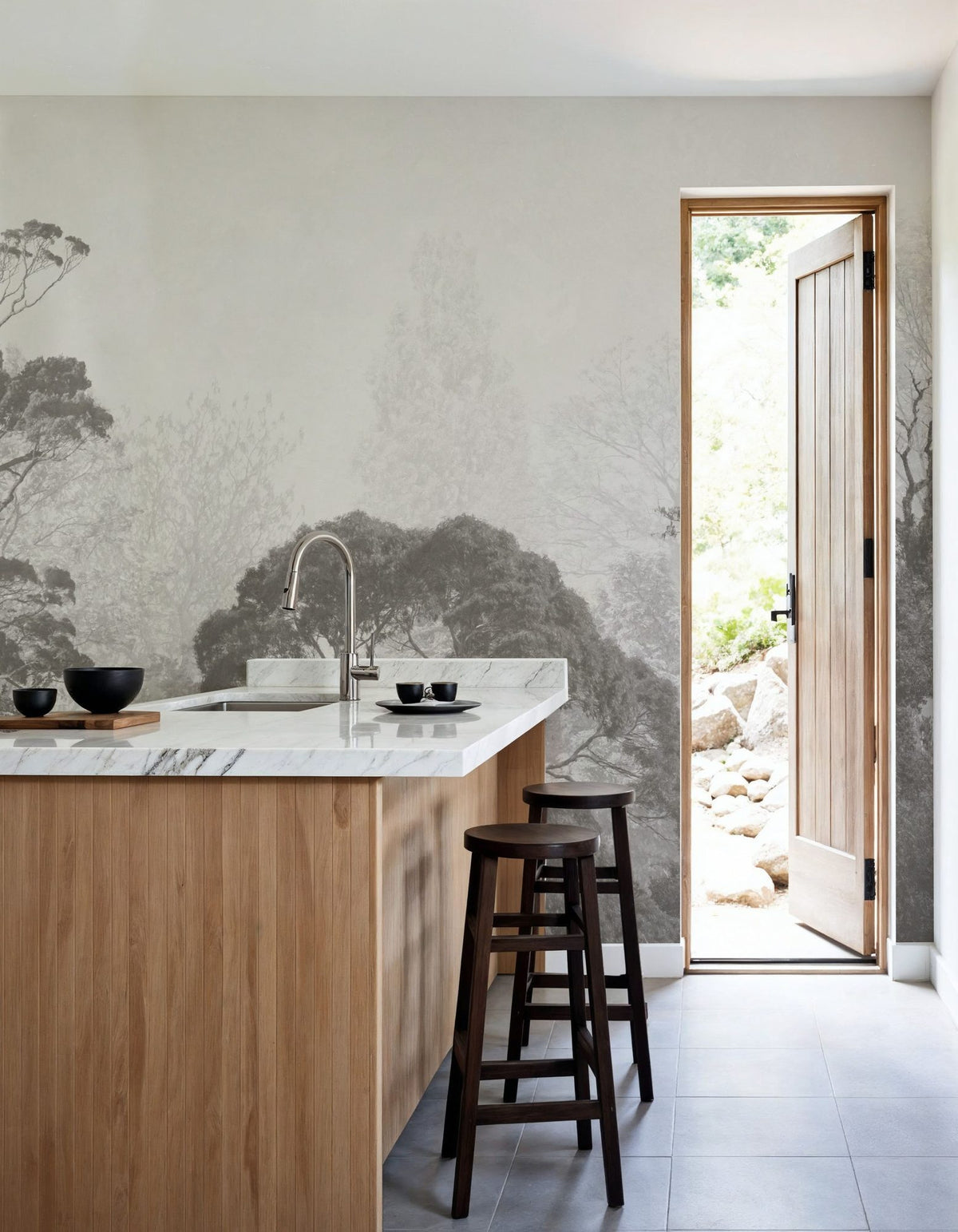 The Old Woodland Mural Wallpaper - room preview 06