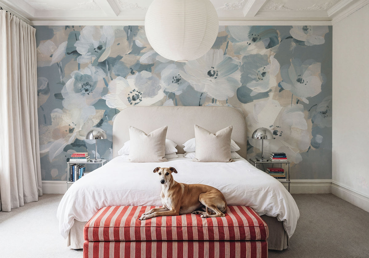 Breezy Blooms Mural Wallpaper - room preview 06