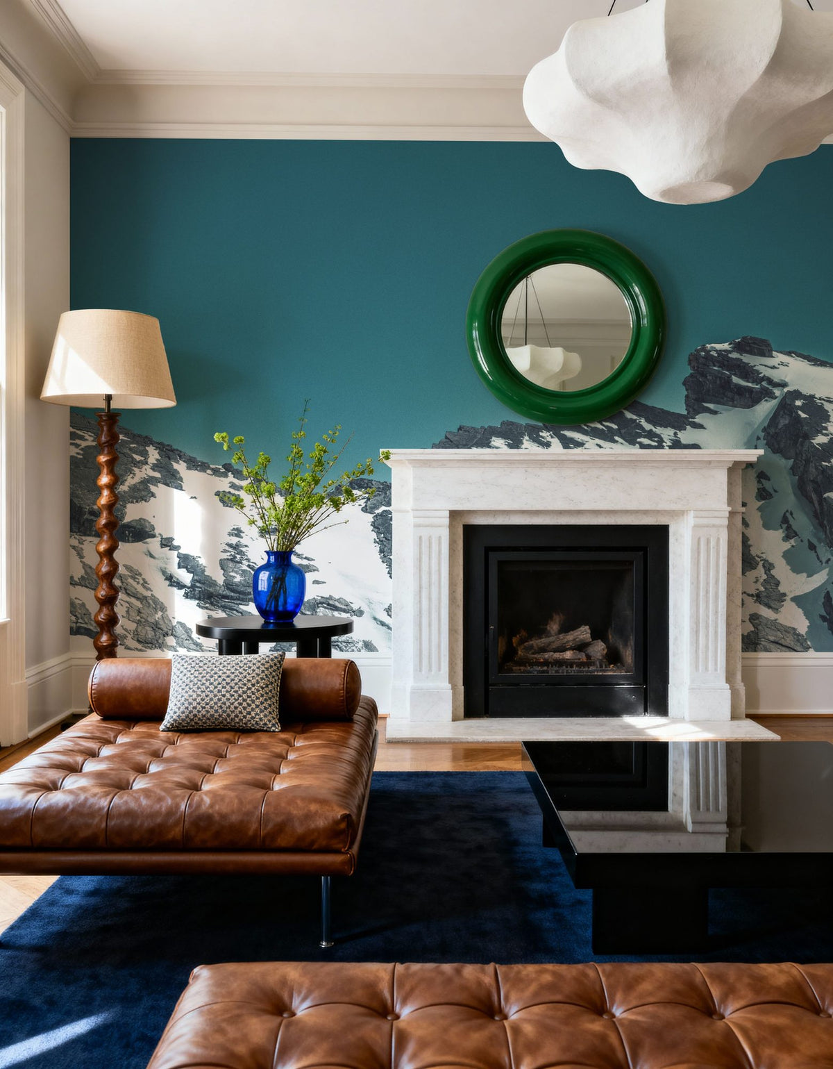 Jasper Mountain Series I Mural Wallpaper - room preview 06