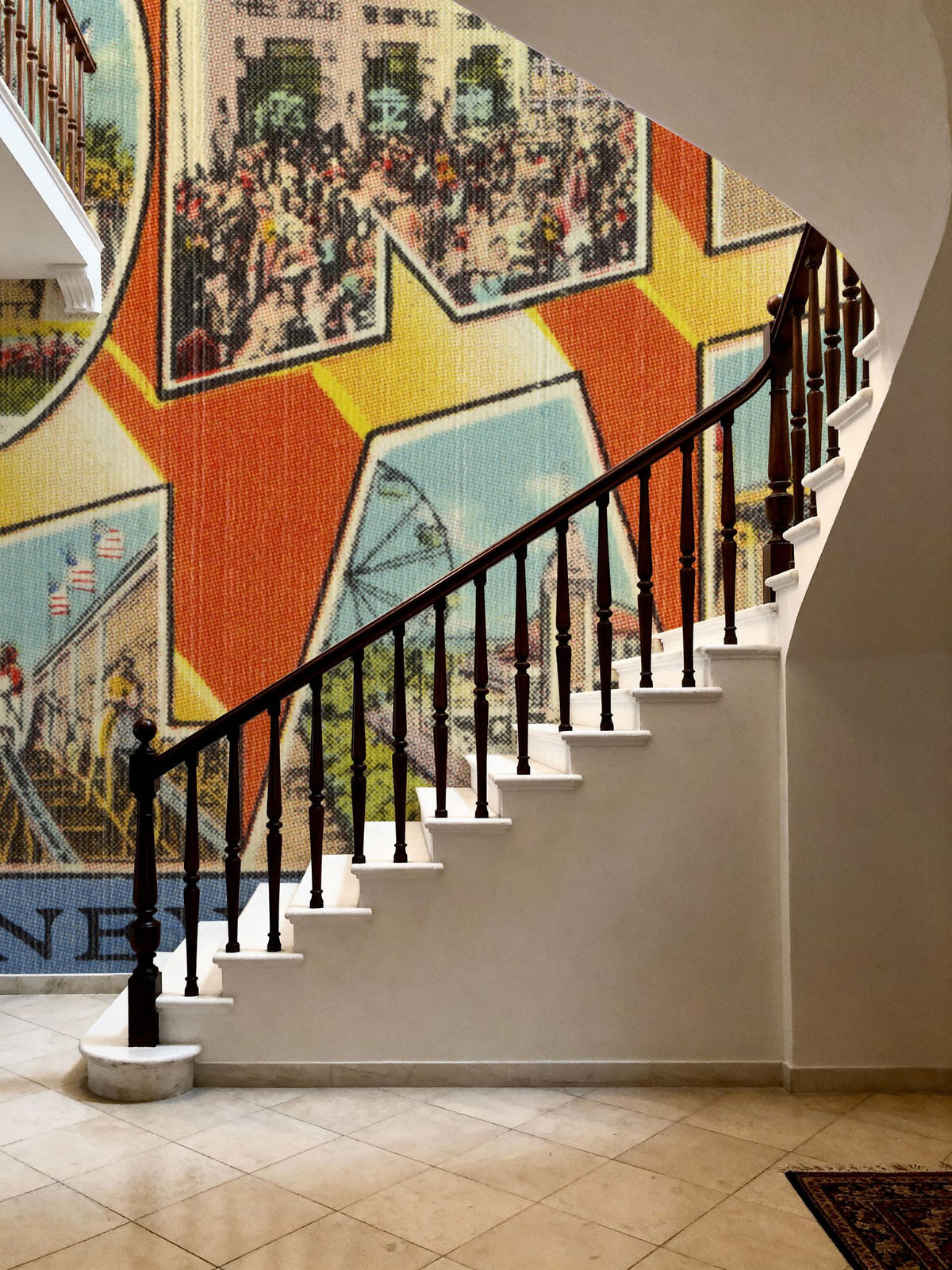 Greetings From Coney Island Mural Wallpaper - room preview 06