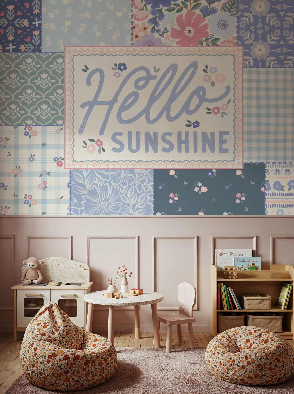 Blooming Spring I Mural Wallpaper - room preview 06