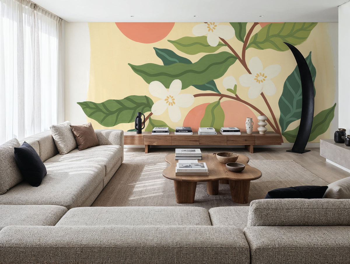 Marche Aux Fruits IV Mural Wallpaper - room preview 06