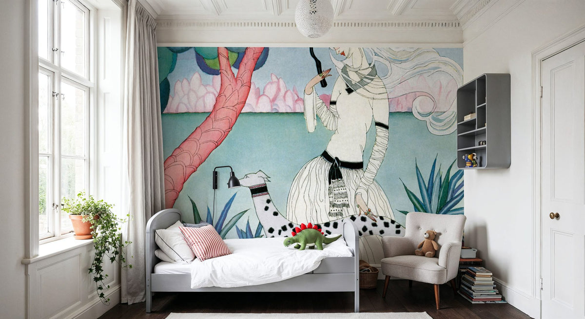 Vintage Fashion Cover I Mural Wallpaper - room preview 06