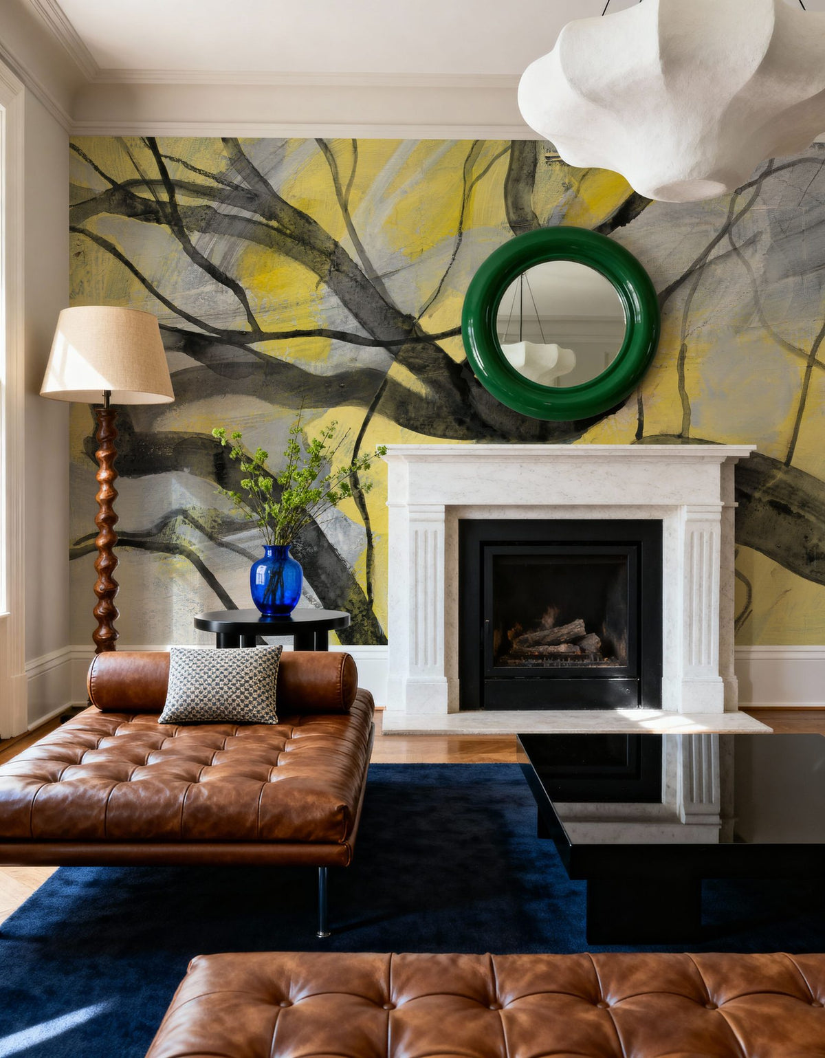 Twisted Trees Mural Wallpaper - room preview 06