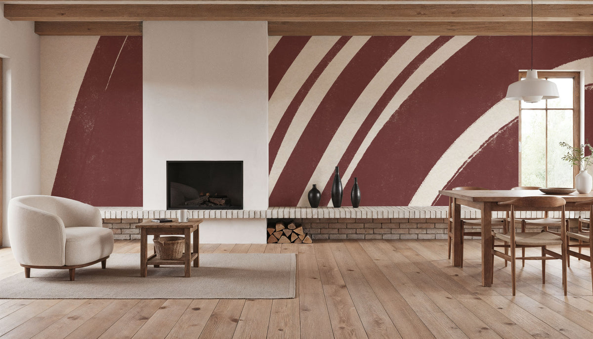 Organic Abstract IV Mural Wallpaper - room preview 06