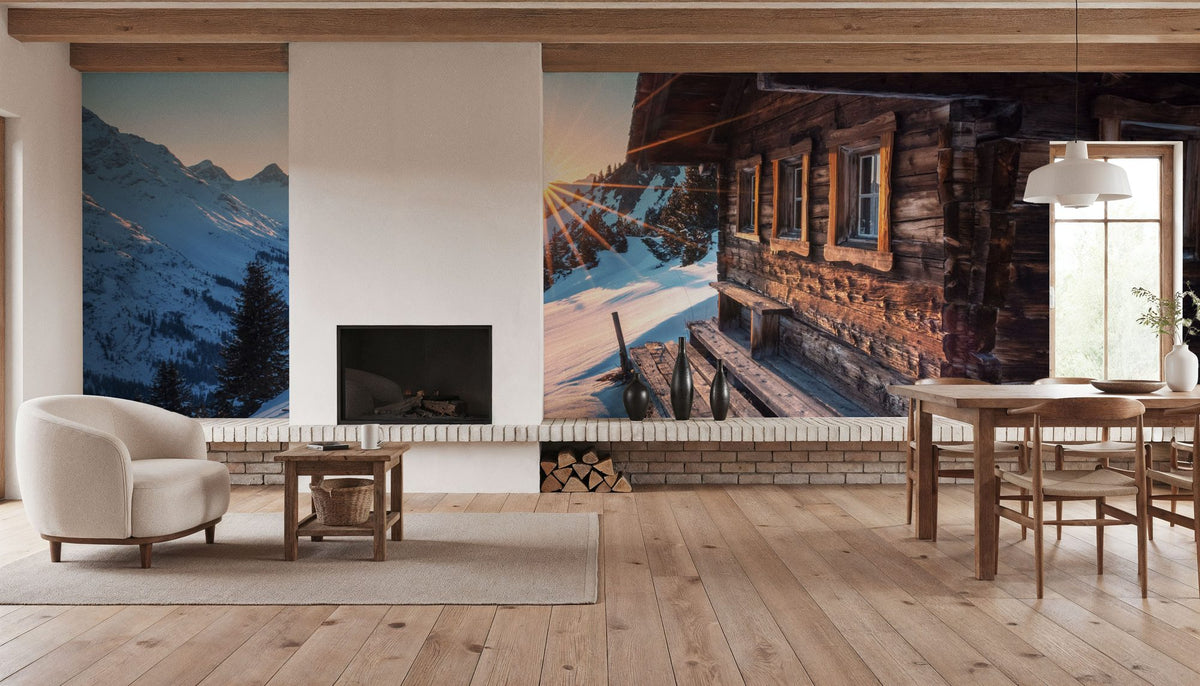 Zug Sunset Mural Wallpaper - room preview 06