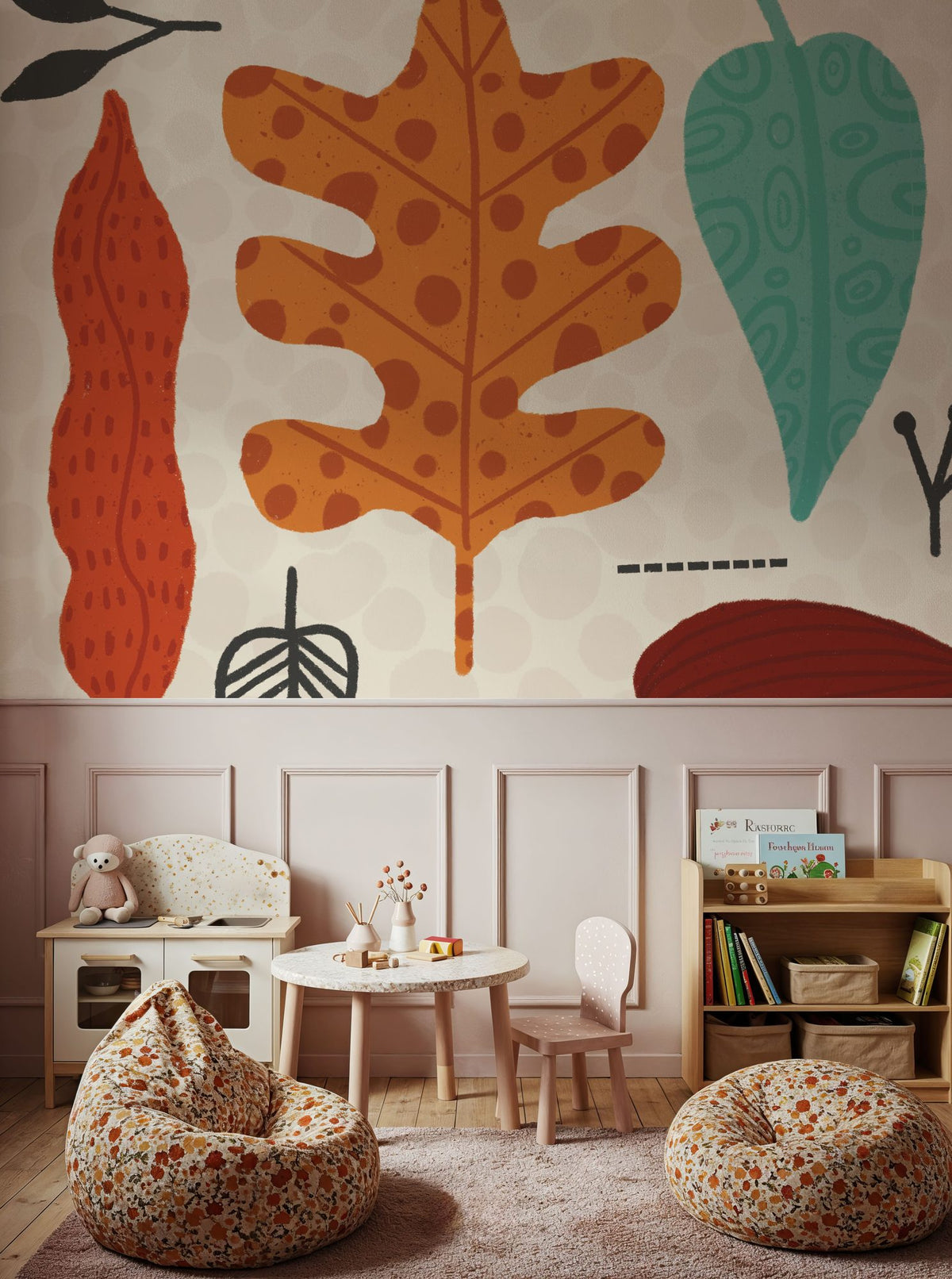 Fall Fun VI Mural Wallpaper - room preview 06