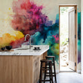 Rainbow of Emotions Mural Wallpaper - room preview 06