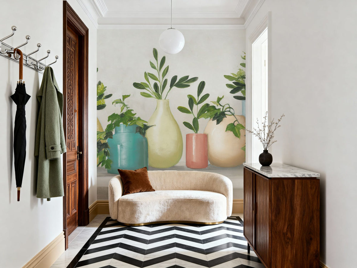 Plant Is Life Mural Wallpaper - room preview 06