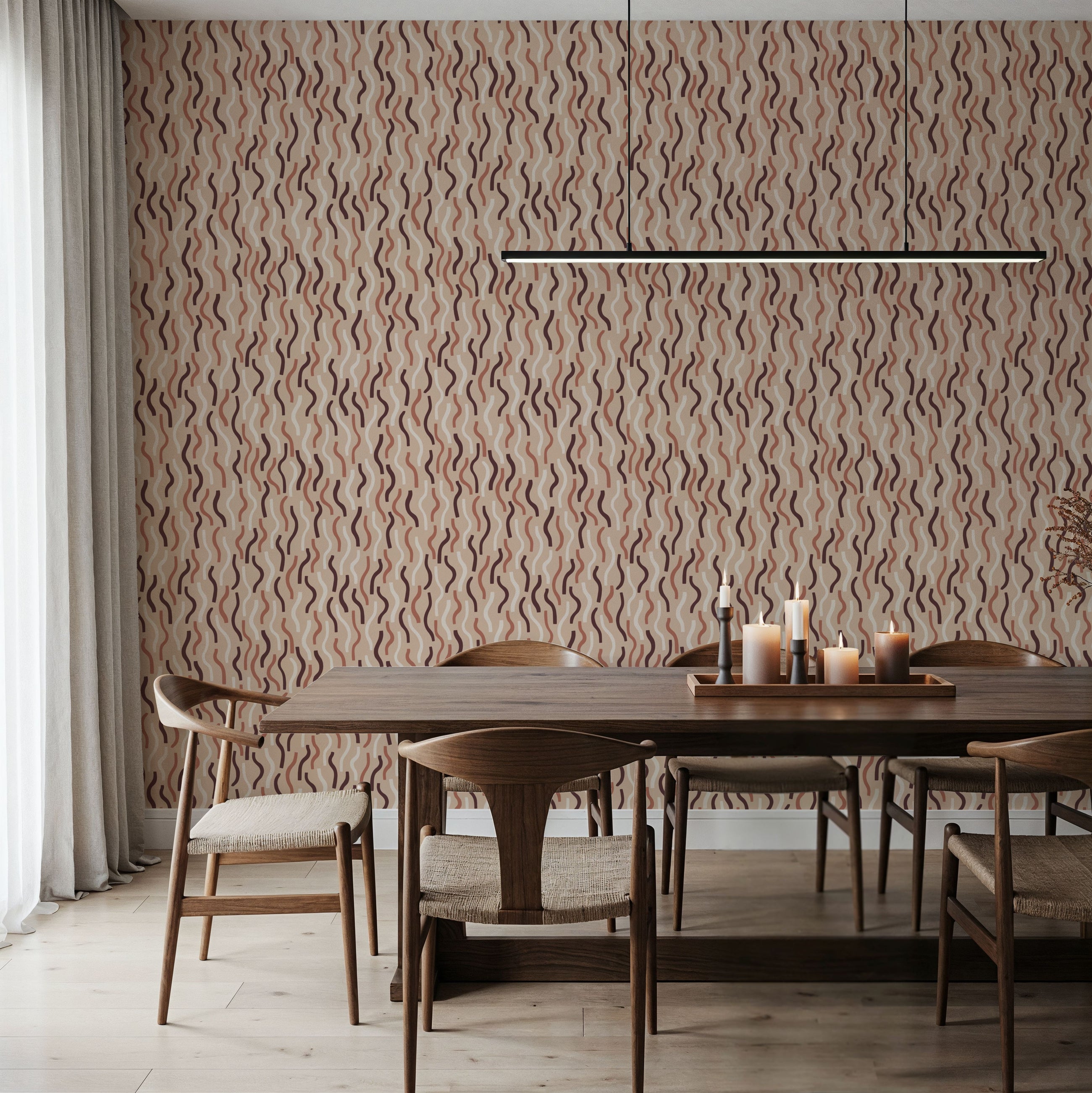 Coffee Steam Mural Wallpaper
