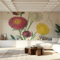 Flower Market Chart I Mural Wallpaper - room preview 06