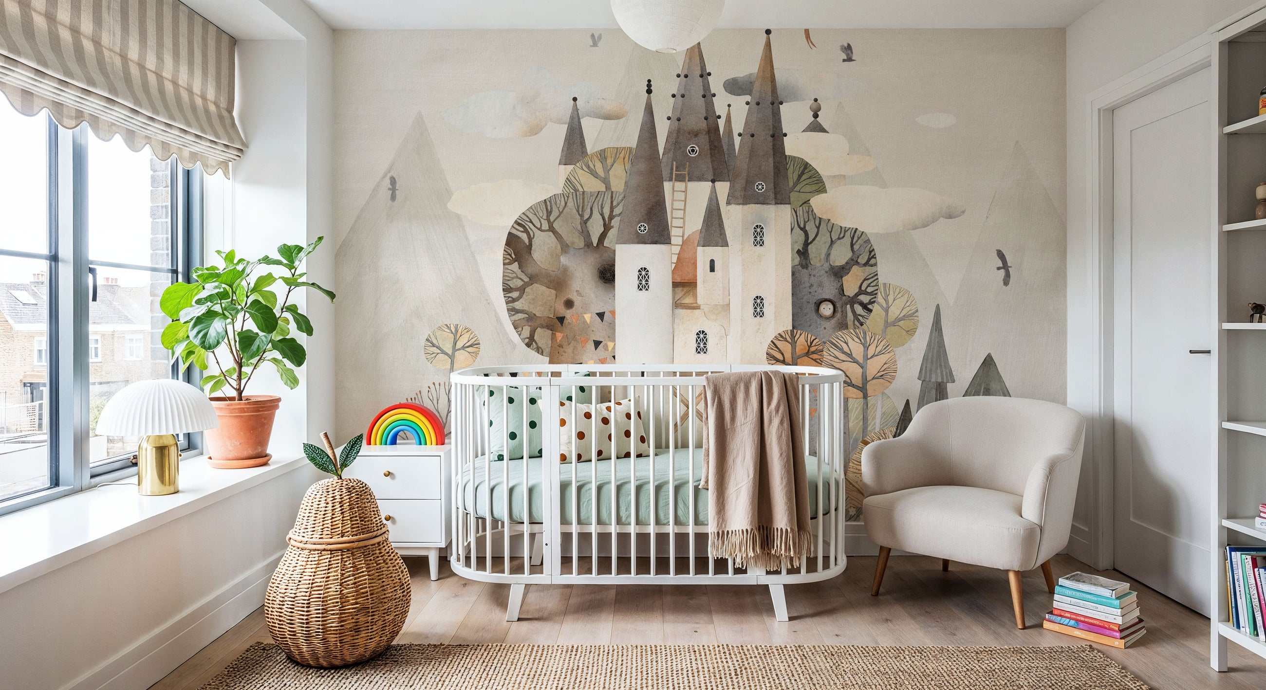 Adventure Castle Mural Wallpaper