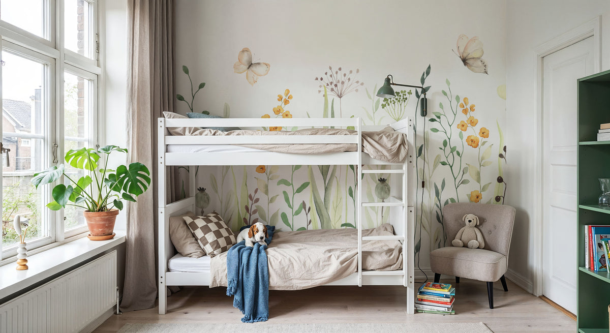 Meadow Landscape Mural Wallpaper - room preview 06