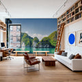 Tropical Bay Mural Wallpaper - room preview 06