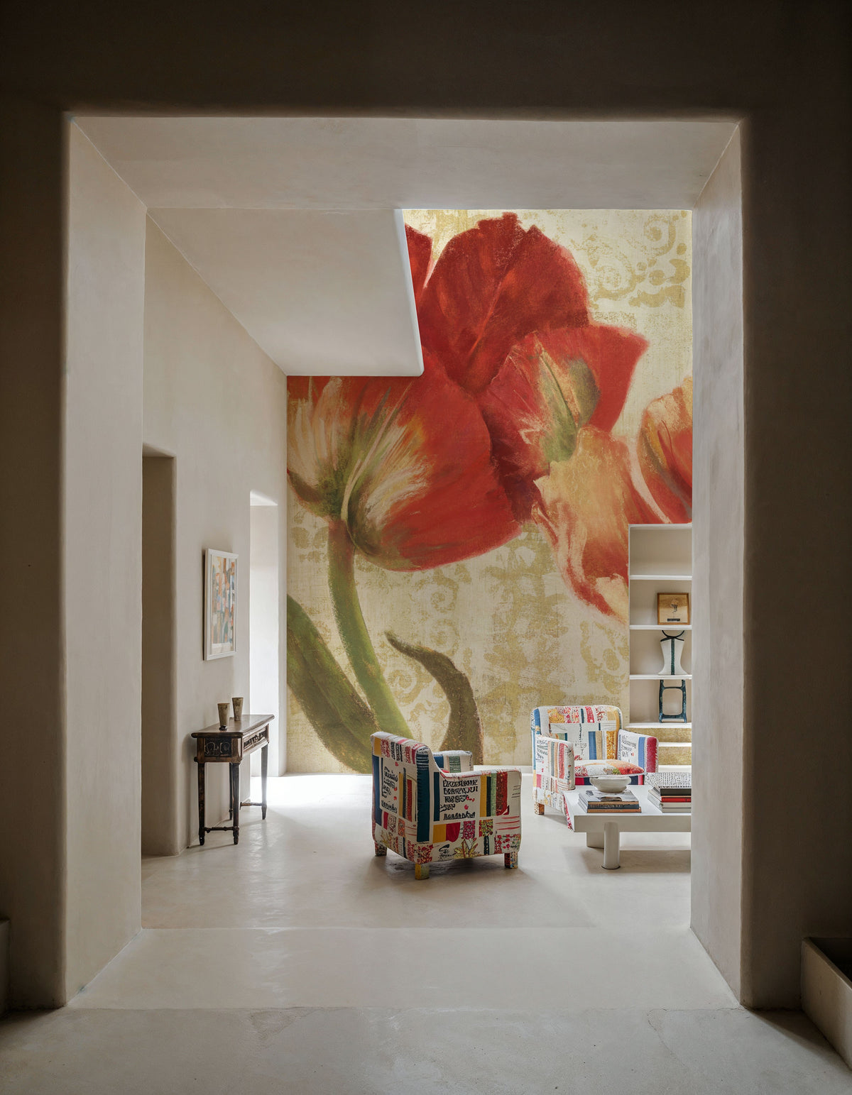Spring Tulips Mural Wallpaper - room preview 06