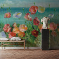 Coastal Poppies Mural Wallpaper - room preview 06