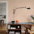 Golden Sacle Pattern Mural Wallpaper - room preview 06