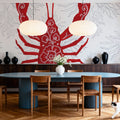 Delicate Coastline III Mural Wallpaper - room preview 06