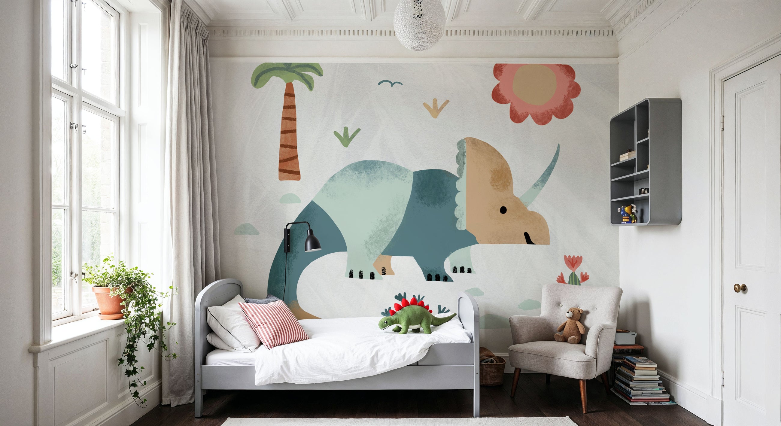 Dino Fun III Mural Wallpaper