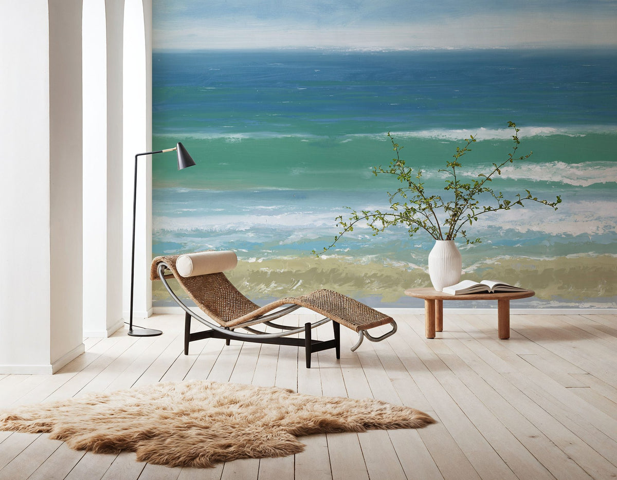 Shoreline Views Mural Wallpaper - room preview 06
