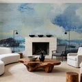Coastal Blues I Mural Wallpaper - room preview 06