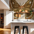 Spooky Halloween Moth I Mural Wallpaper - room preview 06