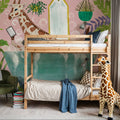 Giraffe in Tub Mural Wallpaper - room preview 06