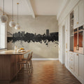 Gateshead England Skyline Concrete Mural Wallpaper - room preview 06