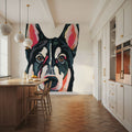 Husky Mural Wallpaper - room preview 06