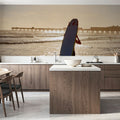 Daytona Beach Surf Mural Wallpaper - room preview 06