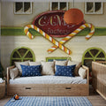 Winter Teddy Bears V Mural Wallpaper - room preview 06