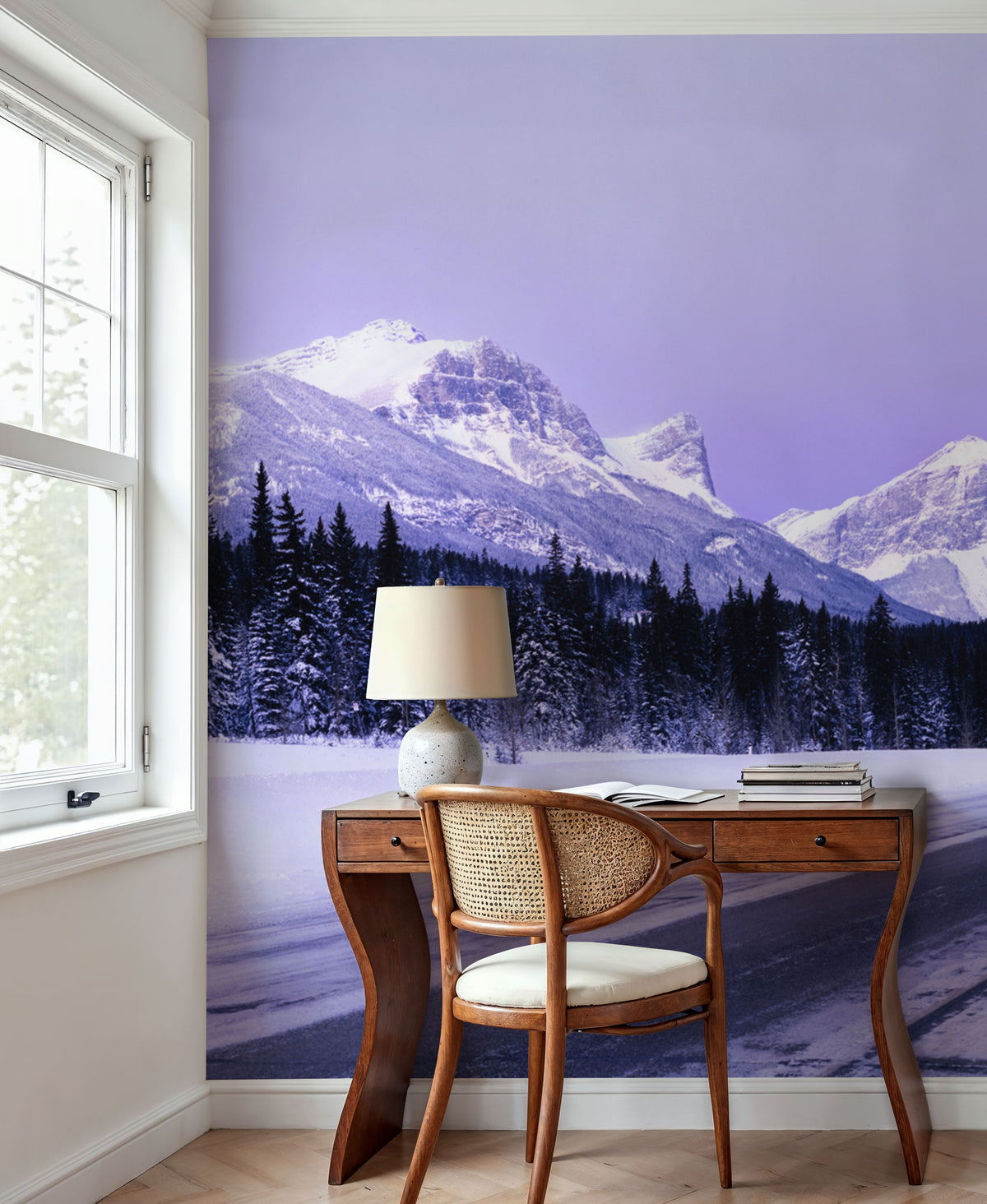 Trans Canada Highway Mural Wallpaper - room preview 06