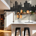 Middlesbrough England Skyline Concrete Mural Wallpaper - room preview 06