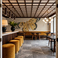 Honeybloom Butterfly II Mural Wallpaper - room preview 06