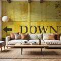 Downtown Directions Mural Wallpaper - room preview 06