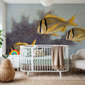 Pork Fish Mural Wallpaper - room preview 06