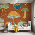 Harvest Whimsy IV Mural Wallpaper - room preview 06